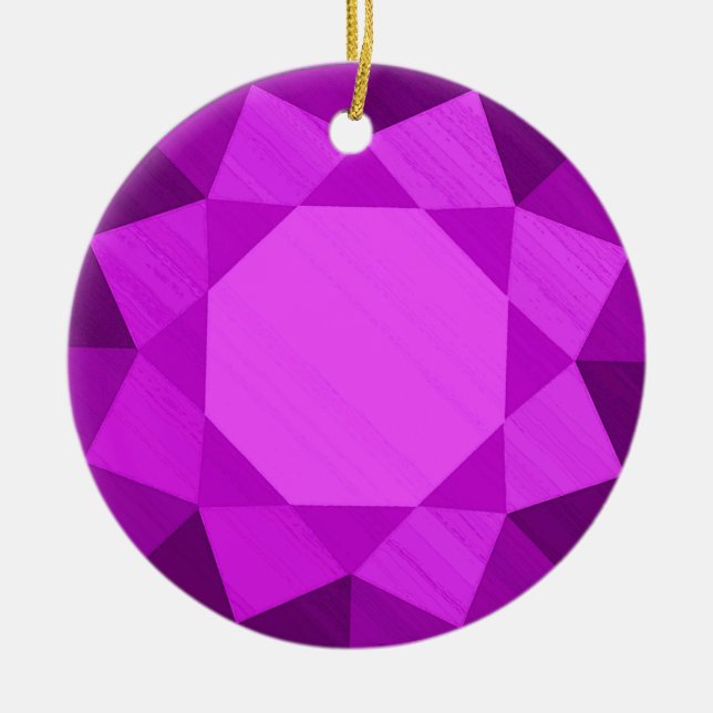 Décoration En Céramique Image graphique Amethyst Gemstone / Jewel (Devant)