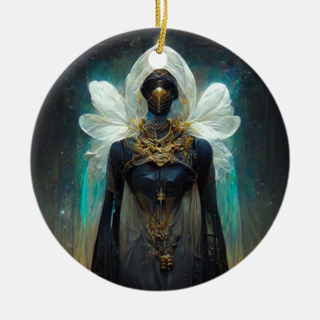 Décoration En Céramique Imaginaire Fae Guardian (Devant)