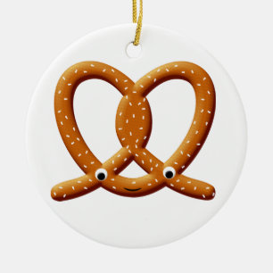 Décoration En Céramique Imprimantes de dessin Cute Pretzel