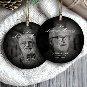 Décoration En Céramique In Love Memory Modern Memorial Keepsaké photo