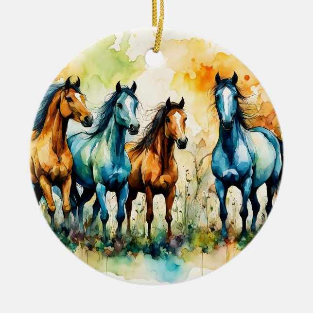 Décoration En Céramique In the Pasture (Devant)