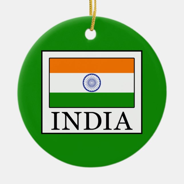 Décoration En Céramique Inde (Devant)