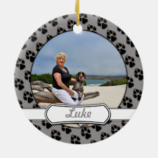 Décoration En Céramique Indicateur aux cheveux courts allemand - Luc -