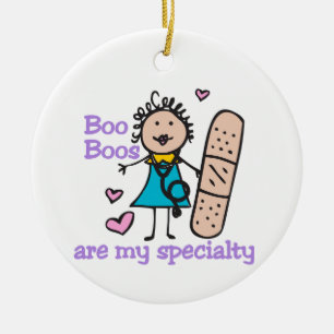 Décoration En Céramique Infirmière