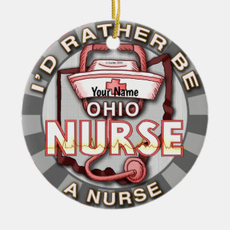 Décoration En Céramique Infirmière de l'Ohio