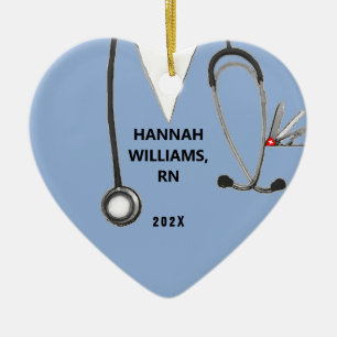 Décoration En Céramique Infirmière - École de soins infirmiers - photo du