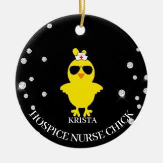 Décoration En Céramique Infirmière hospitalière personnalisée Parties scin