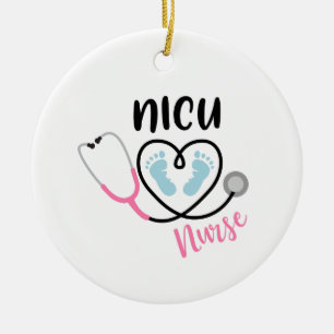 Décoration En Céramique Infirmière NICU