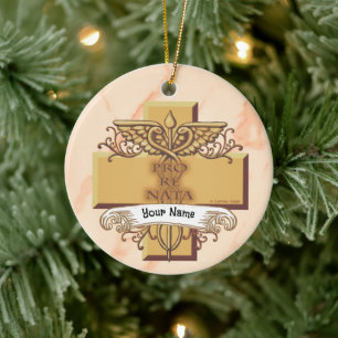 Décoration En Céramique infirmière PRN Caduceus