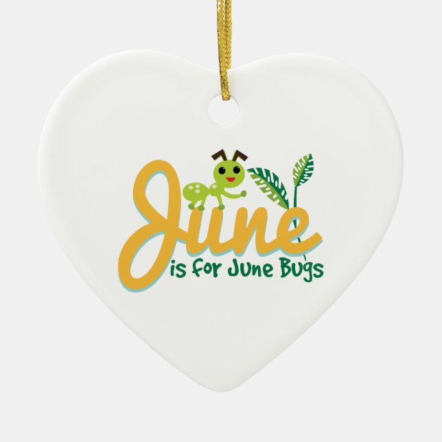 Décoration En Céramique Insecte de juin (Devant)