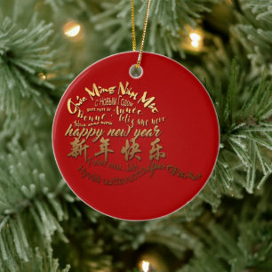 Décoration En Céramique International Gold Wives Rat Nouvel An 2020 CRO