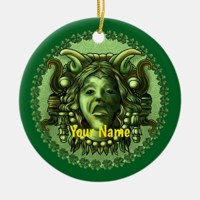 Décoration En Céramique Irish Gargoyle ornament (Devant)