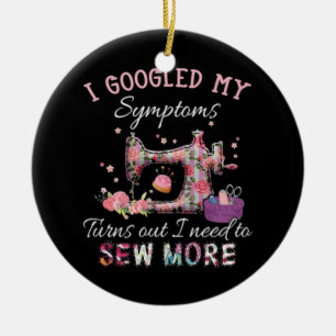 Décoration En Céramique J'ai besoin de coudre plus