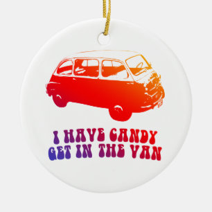 Décoration En Céramique J'Ai Du Bonbon, Entre Dans La Van