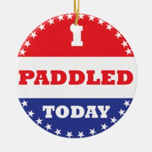 Décoration En Céramique J'Ai Pagayé Aujourd'Hui