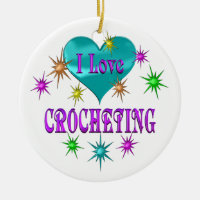 J'aime faire du crochet