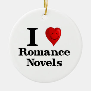 Décoration En Céramique J'aime les romans Romance