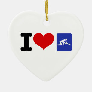 Décoration En Céramique J'aime me courber