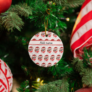 Décoration En Céramique Japanese Chin Dog Breed Christmas Stars