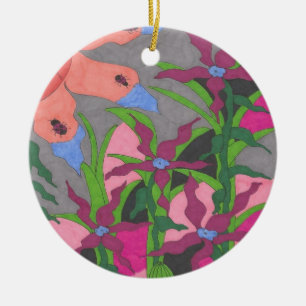 Décoration En Céramique Jardin du Dessous de verre en pierre de Twilight