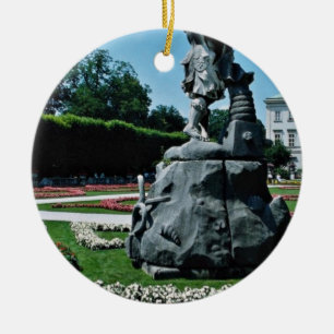 Décoration En Céramique Jardins de Marabell, fleurs de Salzbourg, Autriche