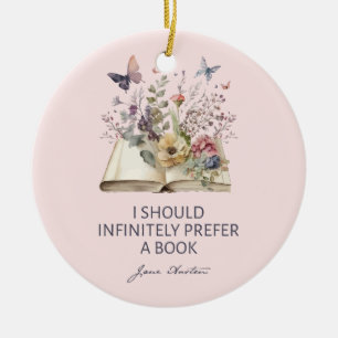 Décoration En Céramique Je devrais infiniment préférer un livre II - Jane