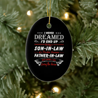 Décoration En Céramique Je N'Ai Jamais Rêvé Que Je Finirais Par Être Un Fi