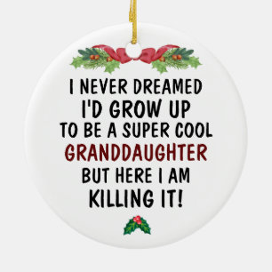 Décoration En Céramique Je N'Ai Jamais rêvé que je grandirais pour devenir