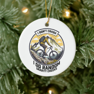Décoration En Céramique Je ne crasse pas Je fais Random Gravity Checks Vél