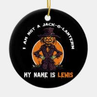 Je ne suis pas un Jack-o-Lantern, je m'appelle Lew