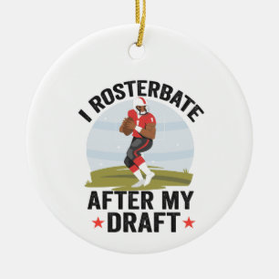 Décoration En Céramique Je rosterbate après mon projet de football Imagina