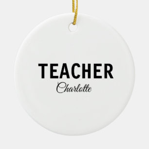 Décoration En Céramique Je suis professeur d'école Collègeajoutez votre no