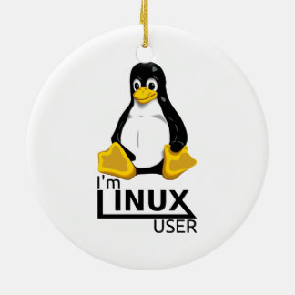 Décoration En Céramique Je suis un utilisateur Linux