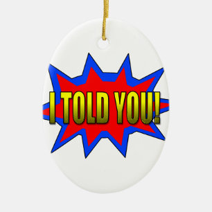 Décoration En Céramique Je T'Ai Dit