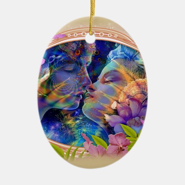 Décoration En Céramique Je t'aime (Devant)