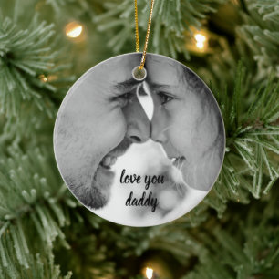Décoration En Céramique Je t'aime papa, photo de la fête des pères