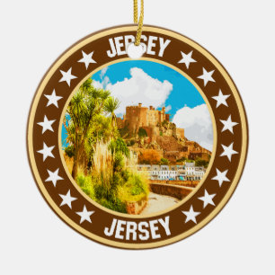 Décoration En Céramique Jersey