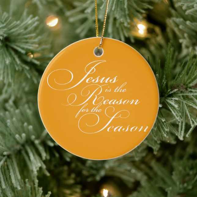 Décoration En Céramique Jésus est la raison (Arbre)