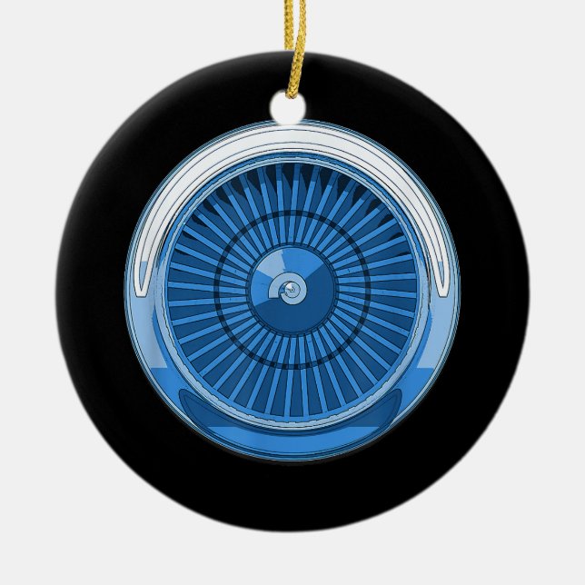 Décoration En Céramique Jet Engine (Devant)