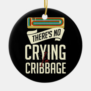 Décoration En Céramique Jeu de carte de lecteur de carte de cribbage Règle