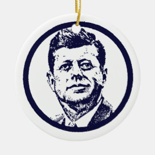 DÉCORATION EN CÉRAMIQUE JFK 1963