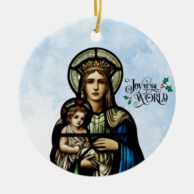 Décoration En Céramique Joie À L'Ornement Mondial De Céramique (Devant)