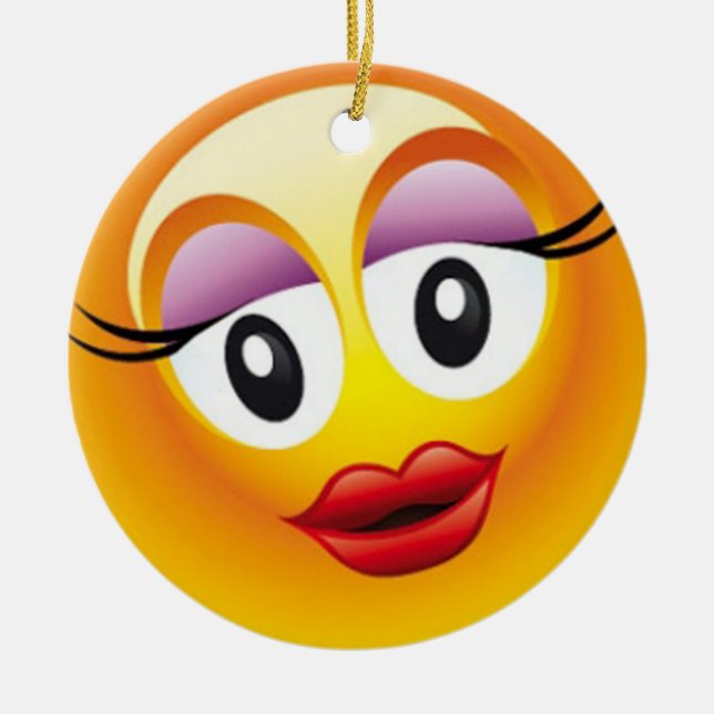 Décoration En Céramique Joie heureuse de sortie (Devant)