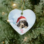 Décoration En Céramique Joli Cocker Anglais Espagnol Chien Santa Hat Art<br><div class="desc">Elevez votre décor de vacances avec notre adorable Cocker Espagnol anglais mignon dans un Casquette rouge Crayon Art Noël Ornement céramique personnalisée. Ce charmant ornement est orné d'un adorable Espagnol Cocker anglais orné d'un casquette rouge festif dans un style délicat de crayon, ajoutant une touche artistique à vos festivités de...</div>