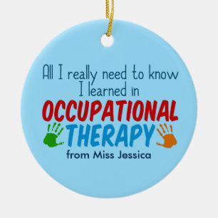 Décoration En Céramique Joli ergothérapeute