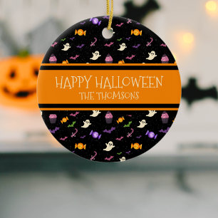 Décoration En Céramique Joli Halloween noir couleur mignonne