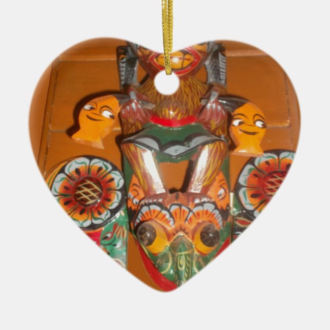 Décoration En Céramique Joli Retro Halloween Bash Hakuna Matata Party Cade (Devant)