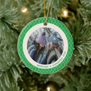 Décoration En Céramique Jolie Couleur Retro Green Typewriter Photo personn