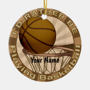 Décoration En Céramique Jouer plutôt au basket-ball