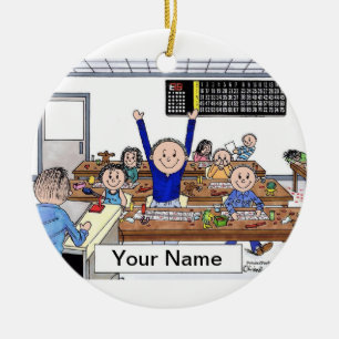 Décoration En Céramique Joueur de bingo-test - mâle